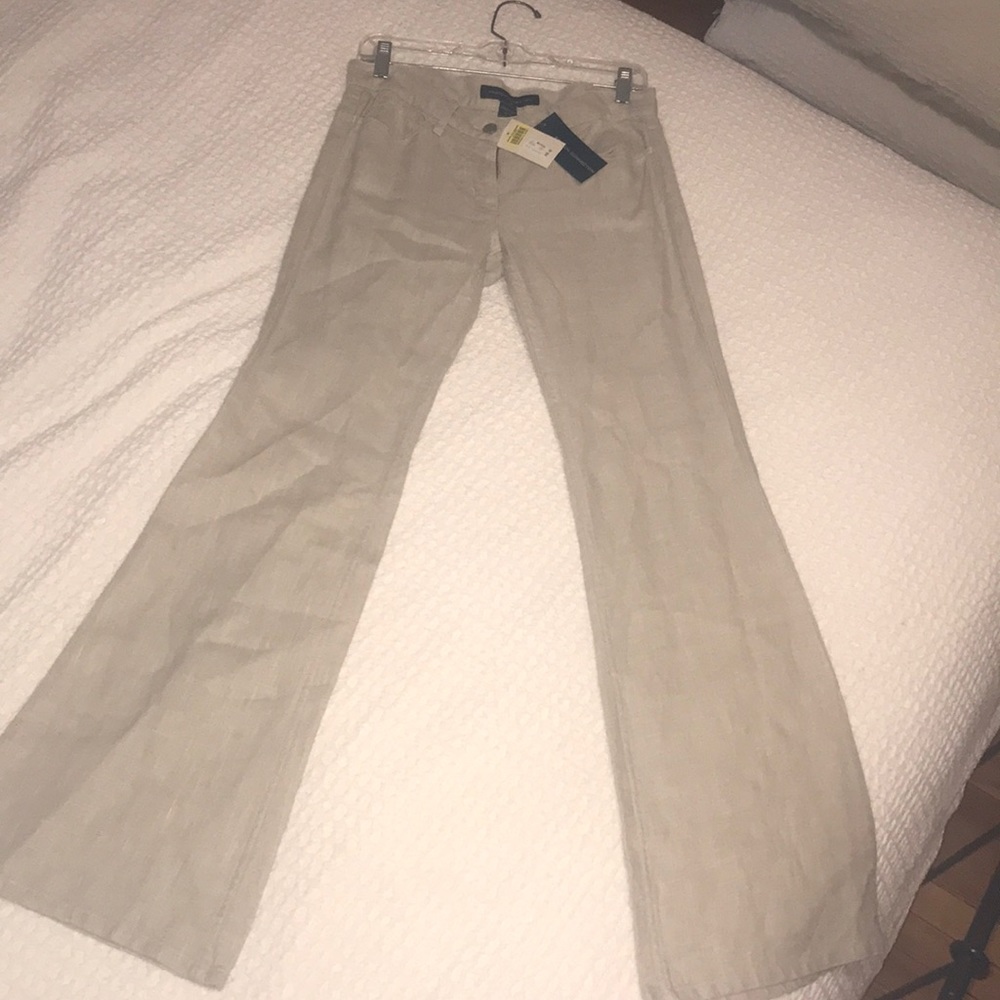 French Connection Linen flare pants